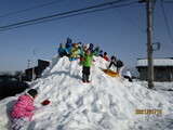 雪山やっほ～