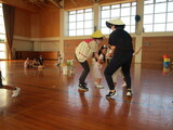 しっぽとり　練習してみた！