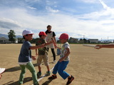 ぴかぴか★親子リレー・・・の練習！