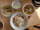 今日のお昼ごはん