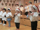 クリスマス聖誕劇、祝会がありました