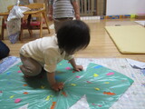 ペタペタ・・・。