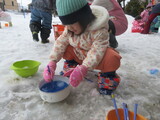 まだまだ雪遊び