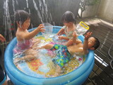 水遊び、始まる