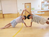 組体操の練習　スタート！