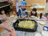 お留守番の焼きそばパーティ～