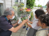 花の日礼拝・訪問