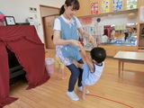 鉄棒がんばるぞ！