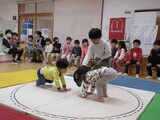お相撲大会（小さい組場所）