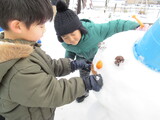 雪だるま作ろう♪