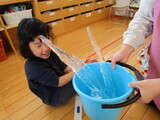 太い太いつらら発見