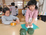 お雛様の制作