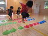体操教室8月