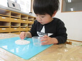 卒園する年長組さんにプレゼント